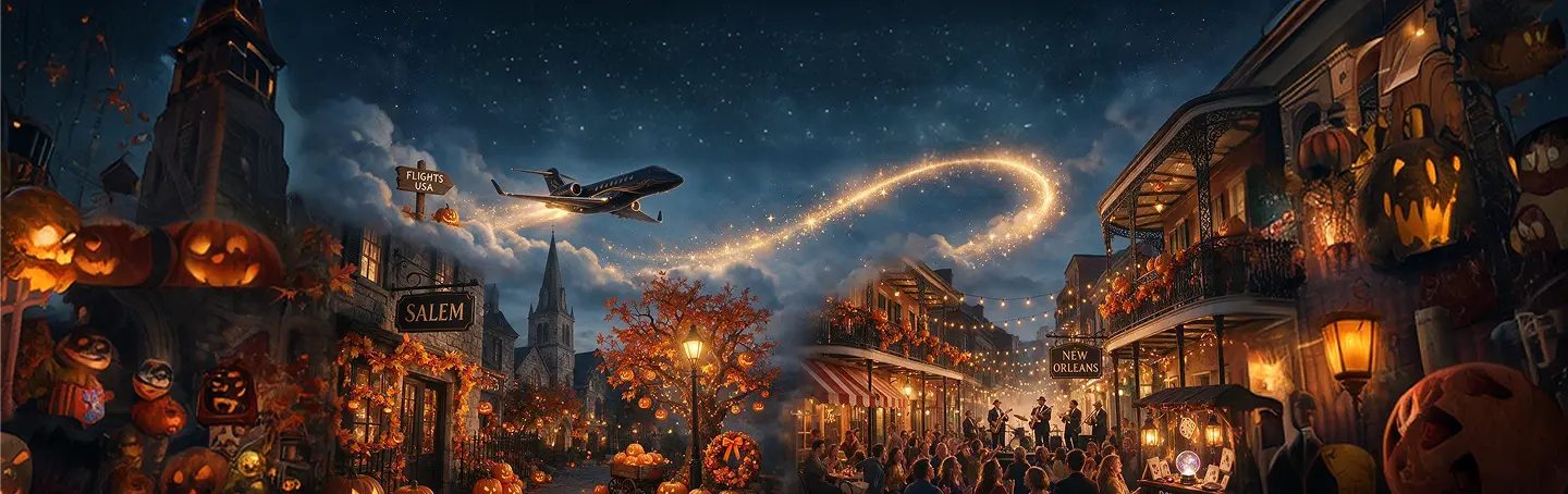 Best Halloween Flight Deals: Top Spooky Destinations in the USA for a Thrilling Getaway